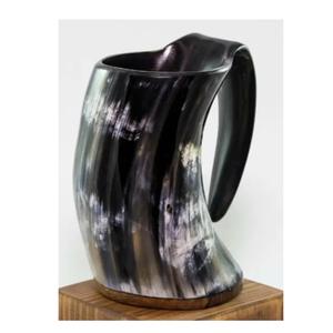 Most Selling Custom Natural Horn Mug Handcrafted Polished Finish for Decorative Use Available at Good Price - Product Image 2