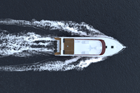 Kabinli Tuvalet ve Duşlu Lüks Yat Teknesi Alüminyum Yat 15m 600hp Satılık