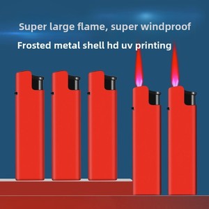 High-end Business Black <strong>Windproof</strong> <strong>Lighters</strong>, Customizable Disposable <strong>Lighters</strong> Wholesale - Product Image 3