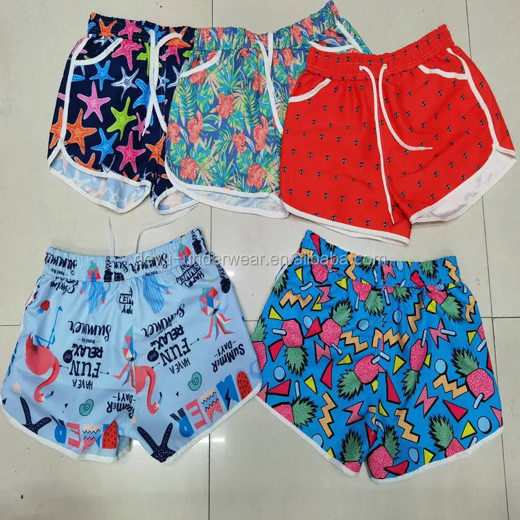 Pantalones cortos informales para mujer, Shorts con cintura elástica y bolsillos, entrenamiento de boxeo, verano, 1,18 dólares, modelo WSL5980-8