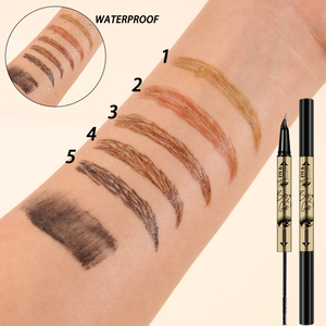 Maquillaje MLM con Logotipo Personalizado, Duradero, Resistente a las Manchas, Fibra Natural Densa, Vegano, Larga Duración, Resistente al Agua, 2 en 1, Rímel y Delineador de Ojos - Product Image 4
