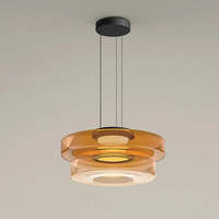 Luminaire suspendu en verre vintage Wabi-Sabi vert de style américain SIMIG pour salle à manger, bar, café, maison d'hôtes