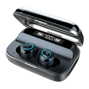 Amazon Penjualan Laris Earphone Model Pribadi I09 Earphone Bluetooth Nirkabel True Noise Canceling Earbud IPX 6 Tahan Air