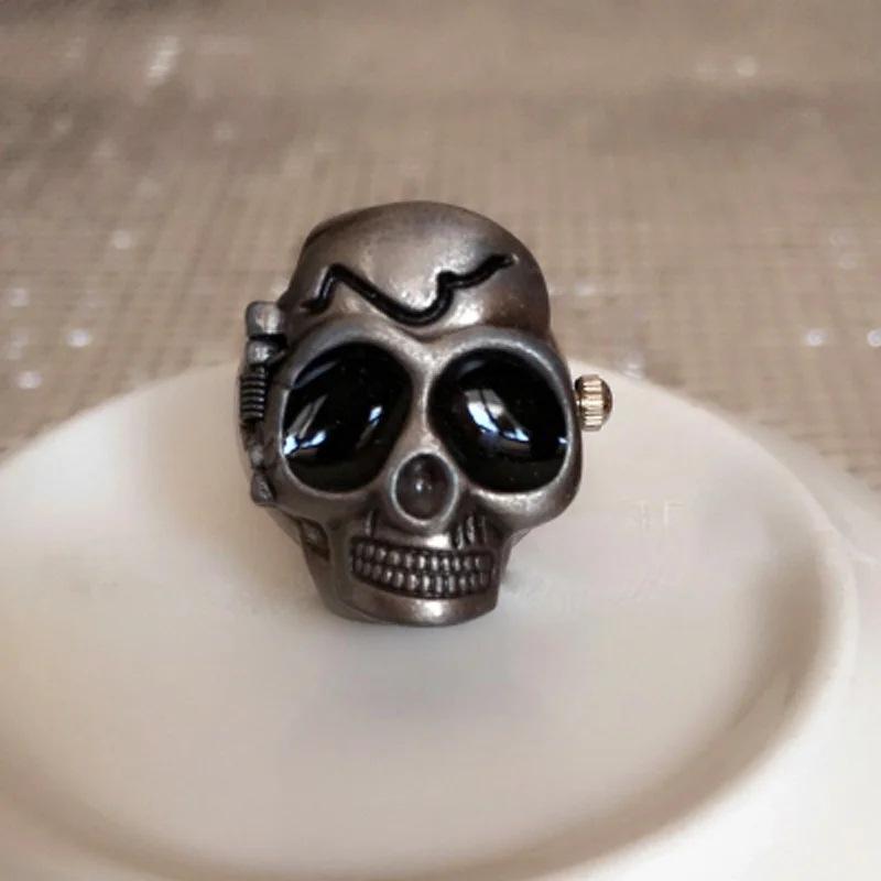 Creative Mini Dial Finger Watch Personalized Fashion Ring