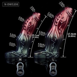 NNSX Enlargers Dog Knot Sheath Silicone Penis Sleeve Foreskin Delay Ejaculation Penis Cover <b>Dildo</b> Extender Anal Sex Toys for Men - Product Image 4