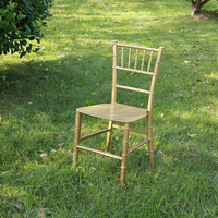 Chaise Chiavari en résine PP, chaise de banquet en PC, chaise Chiavari pour enfants, chaise Chiavari en plastique pour mariage