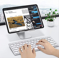 IKATAK Support de quai de bureau réglable en alliage d'aluminium Logo personnalisable pour tablette PC