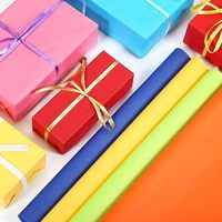 Papier de soie artistique recyclé 14 g/m², couleurs assorties, très demandé, pour emballage cadeau, vêtements et arrangements floraux