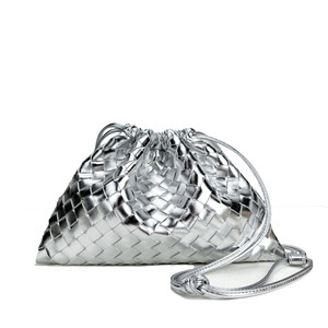 Sacs à main pour femmes en cuir véritable de luxe, imperméables, tissés, à bandoulière, sac fourre-tout, capacité jusqu'à 1L, pour les trajets quotidiens - Product Image 6