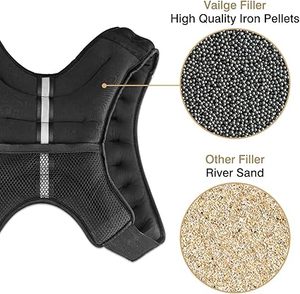 Chaleco de Entrenamiento con Peso Personalizado FSPG de 3 kg, 5 kg, 8 kg y 10 kg - Product Image 2