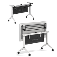 Table pliante portable pour bureau, école et salle de conférence – Modèle très demandé pour la formation en entreprise
