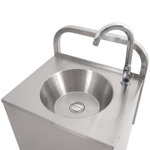 Fregadero de Cocina de Acero Inoxidable, Lavabo Portátil para Cocina Exterior, Estación Portátil de Lavado de Manos, Fregadero Portátil - Product Image 4