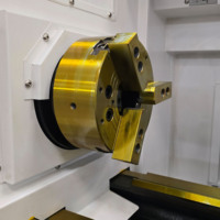 Tour CNC CK6150, portée maximale 500 mm, machine de tournage horizontale pour l'usinage de l'acier et de l'acier inoxydable