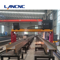 Máquina robótica de corte por plasma de acero estructural CNC para fabricación de acero