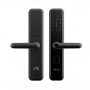 قفل باب ذكي من سبائك الزنك مع خاصية فتح البصمة وكلمة المرور، متوافق مع تطبيق Tuya للأبواب الخشبية/الزجاجية/الفولاذية، بيع مباشر من المصنع - Product Image 5