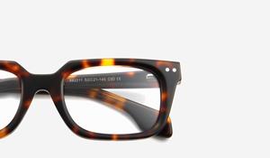 Klasik dikdörtgen gözlük optik çerçeve kaplumbağa kahverengi asetat Retro Vintage erkekler kadınlar için <span class=keywords><strong>50s</strong></span> 60s kaliteli gözlük - Product Image 3