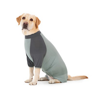 Pakaian Anjing Bahan Polyester Ice-silk, Pelindung Sinar Matahari Musim Panas, Cepat Kering, Model Empat Kaki, Menutupi Seluruh Tubuh, Gaya Eropa Amerika, Untuk Ras Sedang/Besar