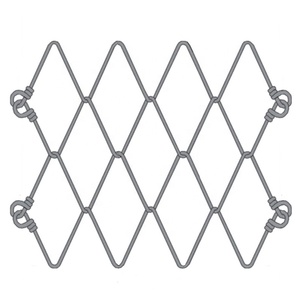 Filet anti-éboulement en gros, protection flexible des pentes, treillis métallique haute résistance G45/2 G65/3 G80/3, production en usine - Product Image 1