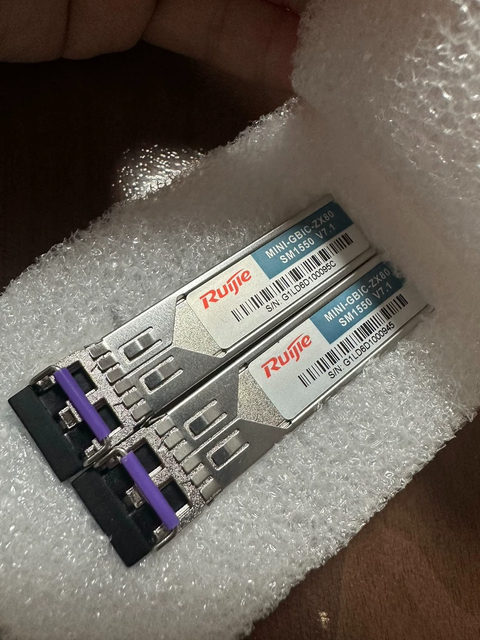 MINI-GBIC-ZX80-SM1550 SFP Optical Transceiver 1.25G 1550nm 80KM Duplex LC Single Mode Fiber DDM Gigabit SFP Module
