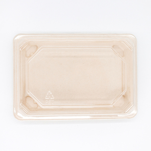 SUMKOKA Plateau de susi jetable sans PFAS Plateau de susi de canne à sucre personnalisé de qualité alimentaire plateau de champignon de fruit bagasse jetable avec couvercle en PET - Product Image 3