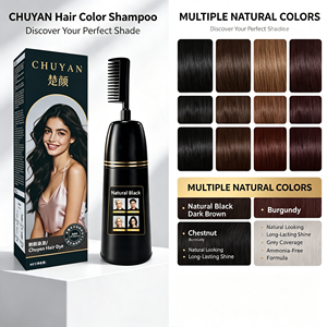 CHUYAN <b>Plant</b> Based Hair Dye Scalp Protection Fruit Scented for Barber Shop CE Certified Private Label - Product Image 1