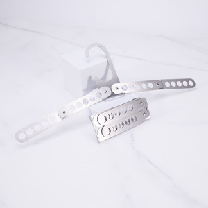 Cintres de voyage pliables robustes en métal et plastique, antidérapants, pour valise, croisière, <span class=keywords><strong>camping</strong></span>, maison, rangement de placard - Product Image 1