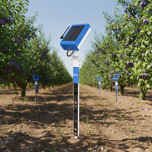 <span class=keywords><strong>Capteur</strong></span> agricole tout-en-un : NPK du sol, EC, humidité du sol et humidité ambiante avec télécommande - Product Image 1