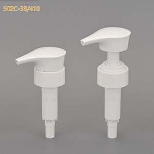 Screw-On FUXI Wholesales Matte <b>Black</b> Dispenser <b>Pump</b> Cap Fully Frosted Lotion <b>Pump</b> Screw Cap Eco-Friendly Digital Printing - Product Image 3