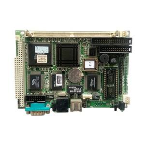 Carte mère CPU 486 intégrée Advantech PCM-1823 1906182317 REV.C1 01-1 avec processeur AMD DX5-133 Intel DX4-100 intégré, stock VGA - Product Image 1