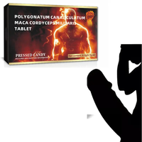Comprimés d'extraits naturels de plantes à marque privée Maca et Cordyceps Militaris - 6 comprimés pour l'agrandissement masculin et l'amélioration de la performance érectile