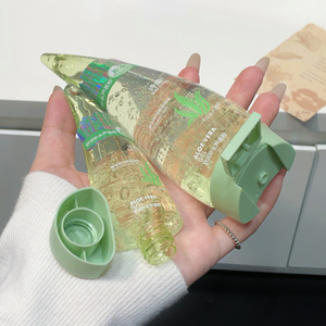 Gel hydratant et nourrissant à la Laitue <span class=keywords><strong>Vera</strong></span> pour le visage, avec <span class=keywords><strong>bienfaits</strong></span> revitalisants et raffermissants pour la <span class=keywords><strong>peau</strong></span> et l'élimination des imperfections - Product Image 2