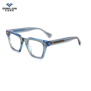 Nieuwste Handgemaakte Brillen Unisex Acetaat Vintage Retro Heren Bril Beroemde Merk Brillen Optiek - Product Image 4