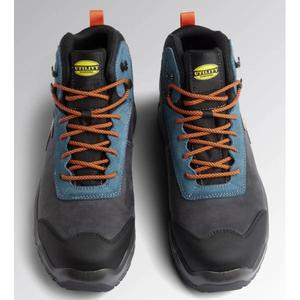 DIADORA UTILITY - 701.177650-C3701/45 Castillo impermeable gris/azul lunar zapato de alta seguridad con aislamiento térmico en nobuk pull-up Ital - Product Image 2