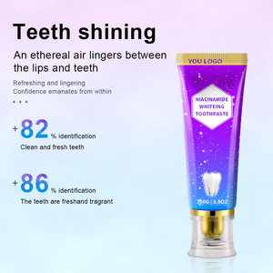 <span class=keywords><strong>Dentifrice</strong></span> <span class=keywords><strong>blanchissant</strong></span> en profondeur V34 à la niacinamide, vente en gros usine, élimine les taches et la plaque dentaire, haleine fraîche, pour adultes, éclaircissant les dents - Product Image 4