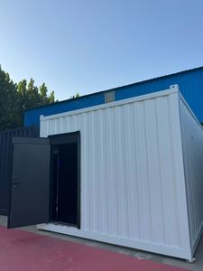 Cabine de karaoké mobile modulaire préfabriquée <span class=keywords><strong>en</strong></span> conteneur avec éclairage LED de luxe insonorisé pour bar à domicile/fête/divertissement - Product Image 1