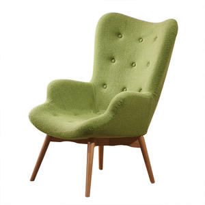 Balcon extérieur Terrasse patio chaises décontractées chaise longue en tissu chambre à coucher mobilier de salon décontracté - Product Image 2