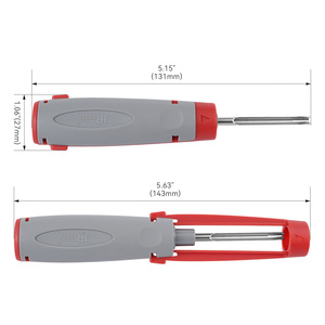 Herramienta de Extracción de Pines JRready JRconDRK-16DT-PRO, Tipo Pin, Aplicable a las Series DT, DRC, <span class=keywords><strong>HDP</strong></span>, Jiffy Splice 16 #   Terminales. - Product Image 4