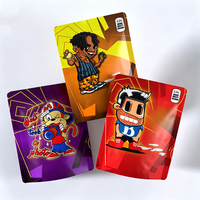 Sacs Mylar Personnalisés à Fermeture Étanche avec Designs Créatifs, Sécurité Enfant, pour Stockage d'Herbes Sèches, Tabac et Produits Comestibles (1g, 3.5g, 7g, 14g, 28g, 1oz)