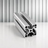 Profils en aluminium à fente en T, profilés d'extrusion en aluminium modulaires pour structures réglables, supports, fixations, panneaux et accessoires
