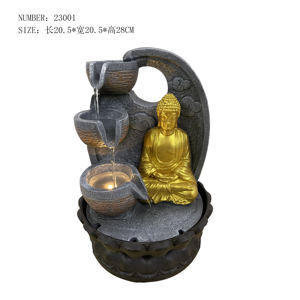 Fuentes de Agua de Poliresina con Luz LED - Product Image 4