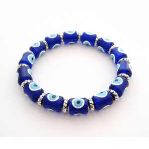 กำไลพลาสติกสำหรับสร้อยข้อมือรูปตาชั่วร้ายตัวเสน่ห์แบบแฟชั่น - Product Image 2