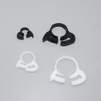 Colliers de serrage doubles en nylon POM 1/4" 3/8" 1/2" 5/8" à double fixation rapide réglables pour la connexion/le fixation