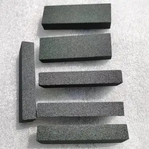 Black Silicon Carbide Mini Grinding Stone Blade Sharpening Stone Carborundum Oil Stone