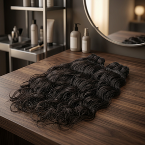 Extensiones de Cabello Humano Remy Brasileño Ondulado a Vapor, 100g, Doble Trama a Máquina, Alta Calidad, Tratamiento Permanente, Todos los Colores - Product Image 3