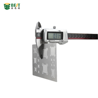 Pochoir de rebondissement Bga, en acier inoxydable, pour téléphone portable, universel 3D pâte à souder, ml