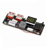 Module de batterie externe à charge rapide bidirectionnelle PD 65W-100W, carte DIY pour batterie lithium 3S-4S-5S avec affichage numérique et protection contre la température