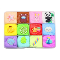 Bview Argile polymère personnalisable Fluffy Cloud Slime Kit Soft Puff Clay pour le jeu sensoriel et le plaisir créatif