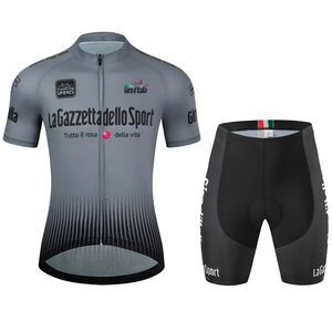 Ensemble de maillot et de short de cyclisme respirant et écologique pour hommes - Vêtements de vélo à manches courtes - Product Image 3