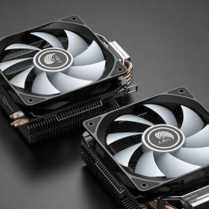 Refroidisseur d'air compact pour CPU S60, 6 caloducs en cuivre, 20 pièces par carton, chaîne d'approvisionnement robuste, directement de l'usine, OEM - Product Image 3
