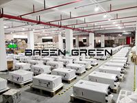 Système de stockage d'énergie solaire Basengreen haute capacité 48V 628Ah 32kWh LiFePO4 pour solutions énergétiques hors réseau pour les maisons
